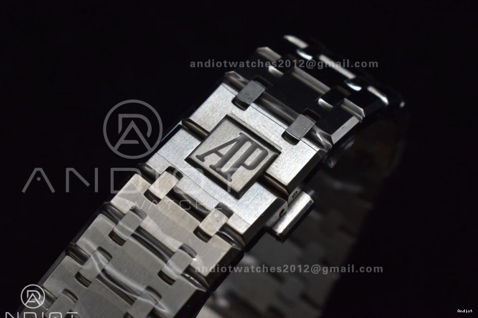 449 Best Royal Bracelet A4302 41mm White SS Edition APSF 15500 SS Super Clone Premium on Oak Dial Textured 1:1 0711
